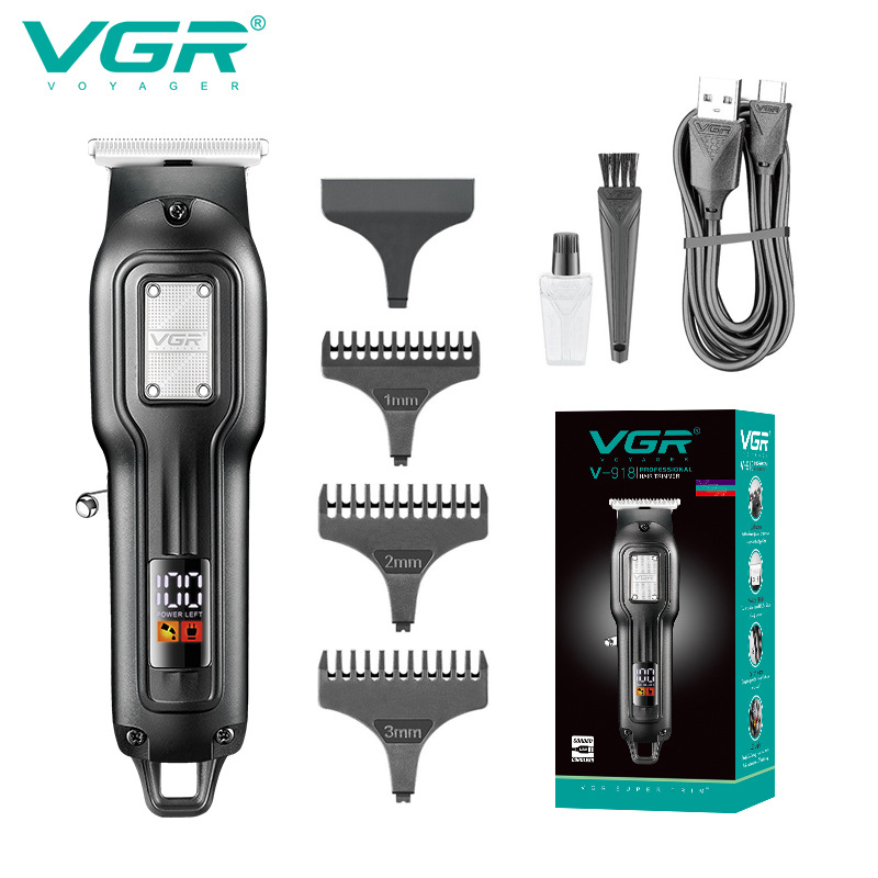 Машинка для стрижки волос VGR918 с дисплеем оптом из Китая — фотография поставщика