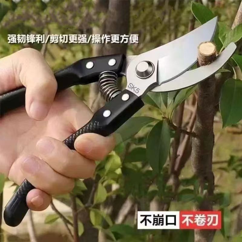 Секатор садовый усиленный из стали SK5 оптом из Китая — фотография поставщика