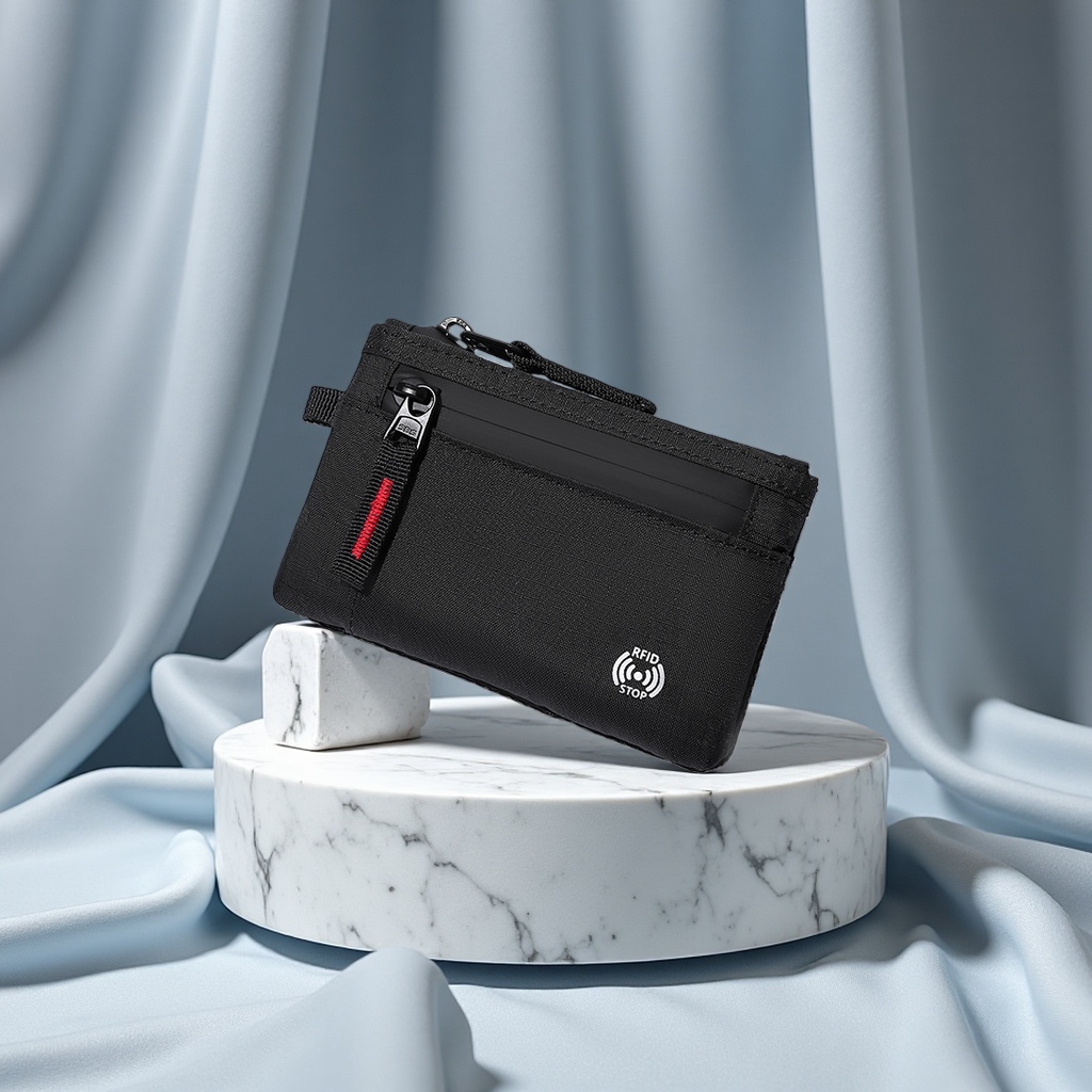 Мини-кошелёк с защитой RFID оптом из Китая — фотография поставщика