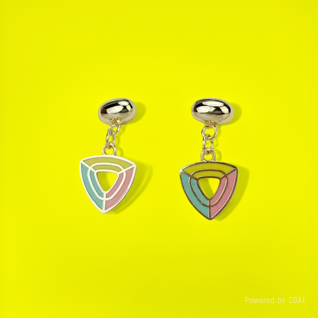 Серьги с подсолнухом и жемчугом оптом из Китая — фотография поставщика