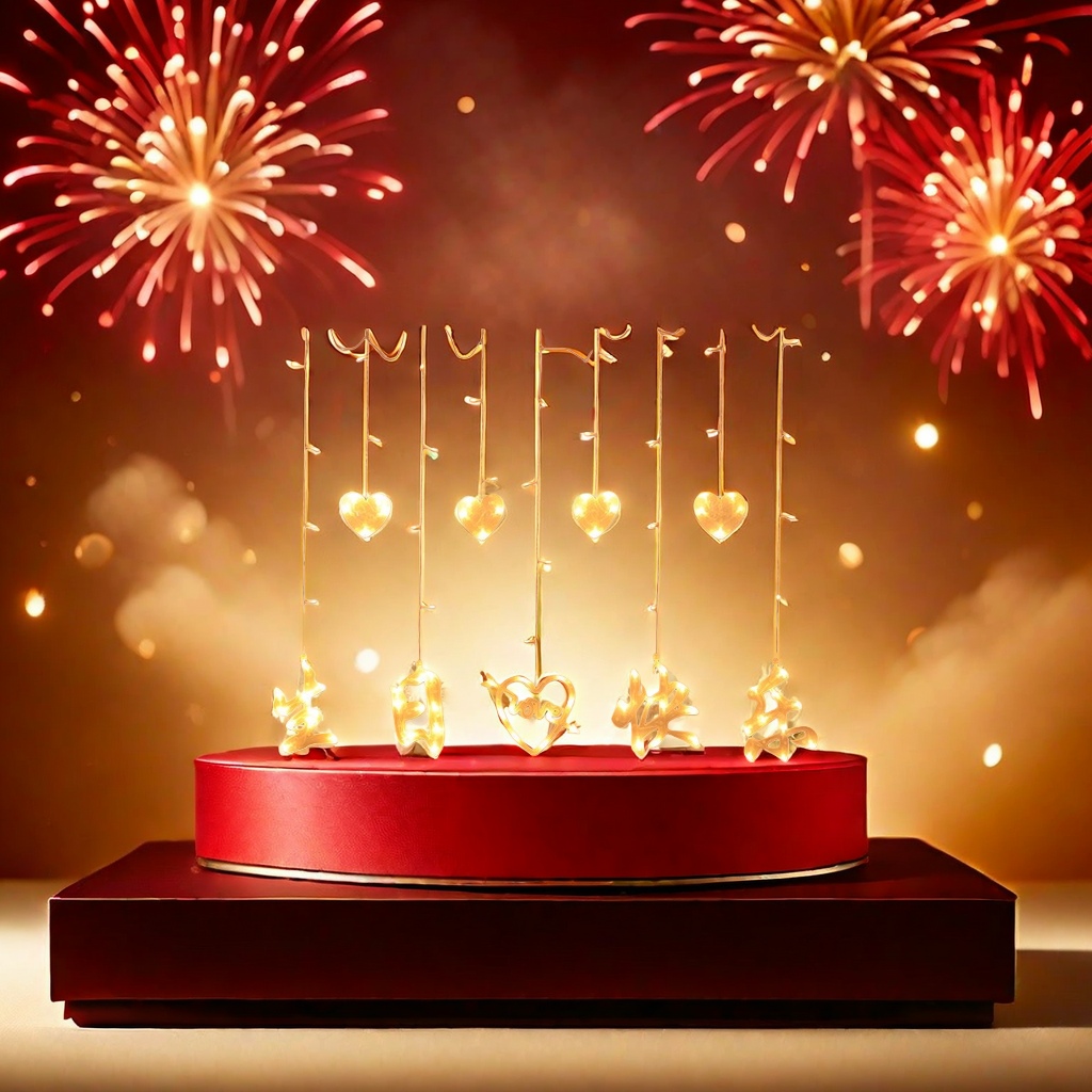 Гирлянда «Happy Birthday» с сердечками оптом из Китая — фотография поставщика
