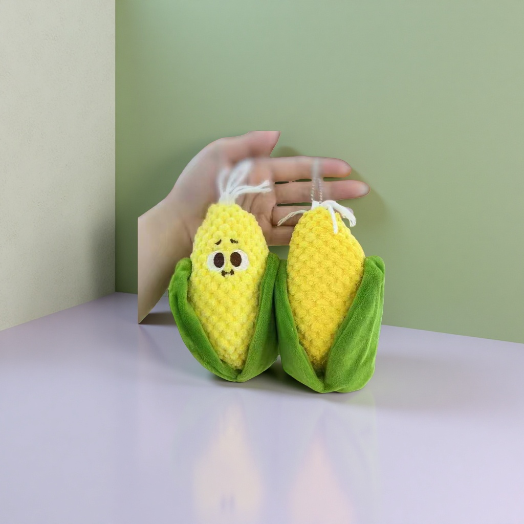 Мягкая игрушка-подушка «Кукуруза» оптом из Китая — фотография поставщика