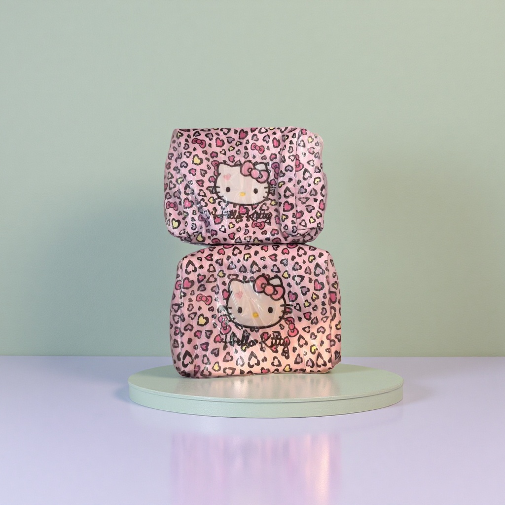 Косметичка Hello Kitty с леопардовым принтом оптом из Китая — фотография поставщика