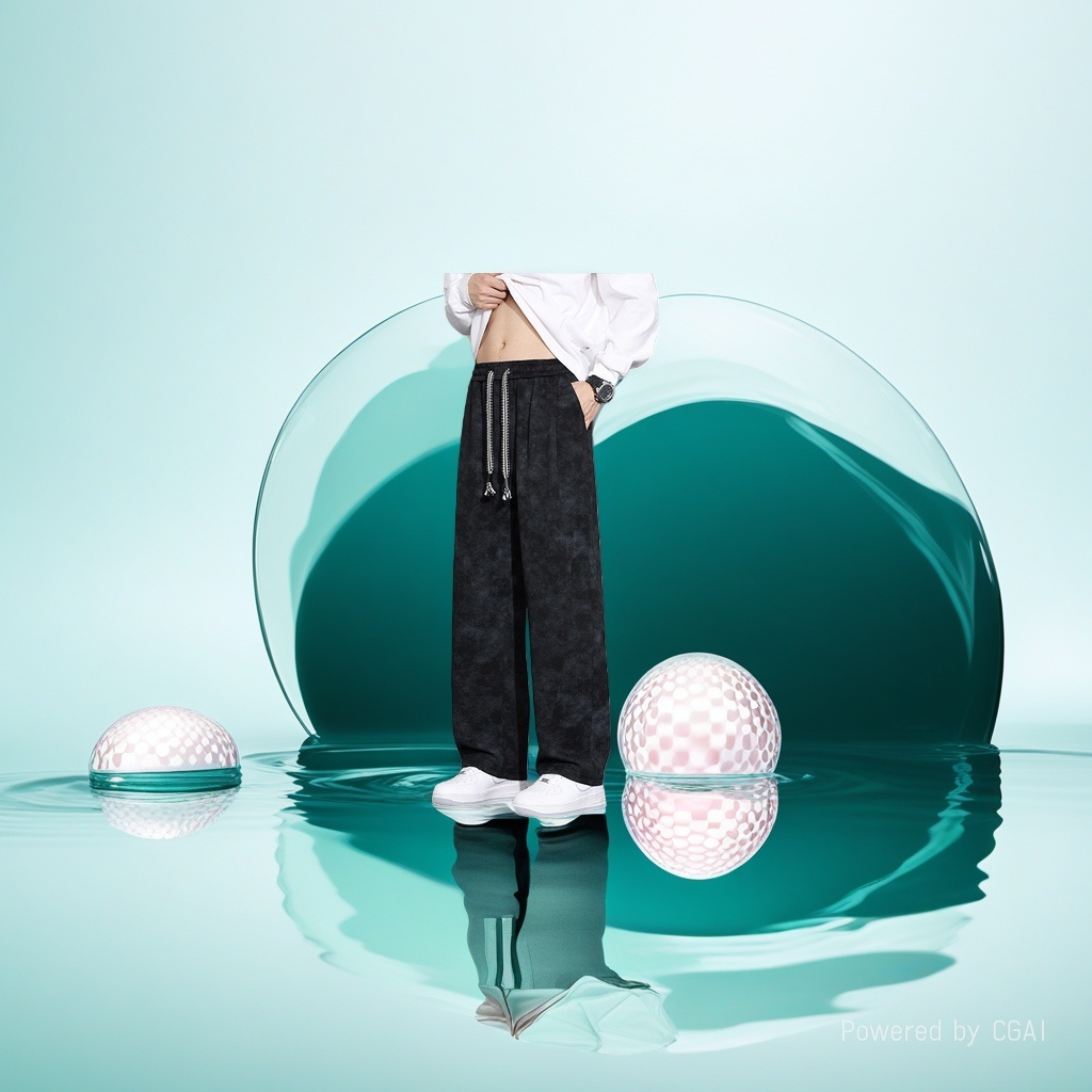 Брюки женские широкие летние оптом из Китая — фотография поставщика