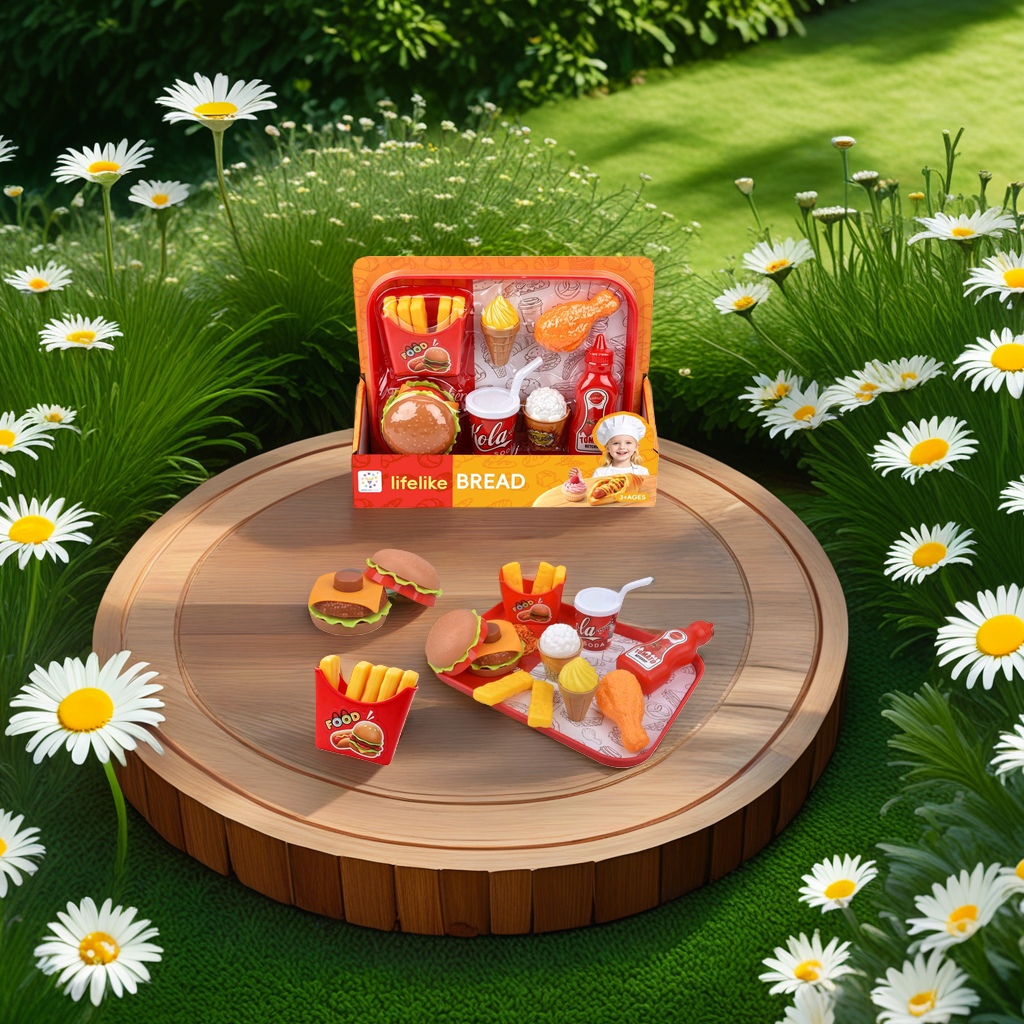 Игровой набор детской еды фастфуд оптом из Китая — фотография поставщика