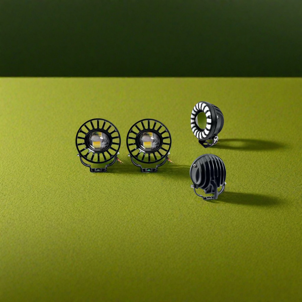 LED-фара авто RGB с подсветкой оптом из Китая — фотография поставщика