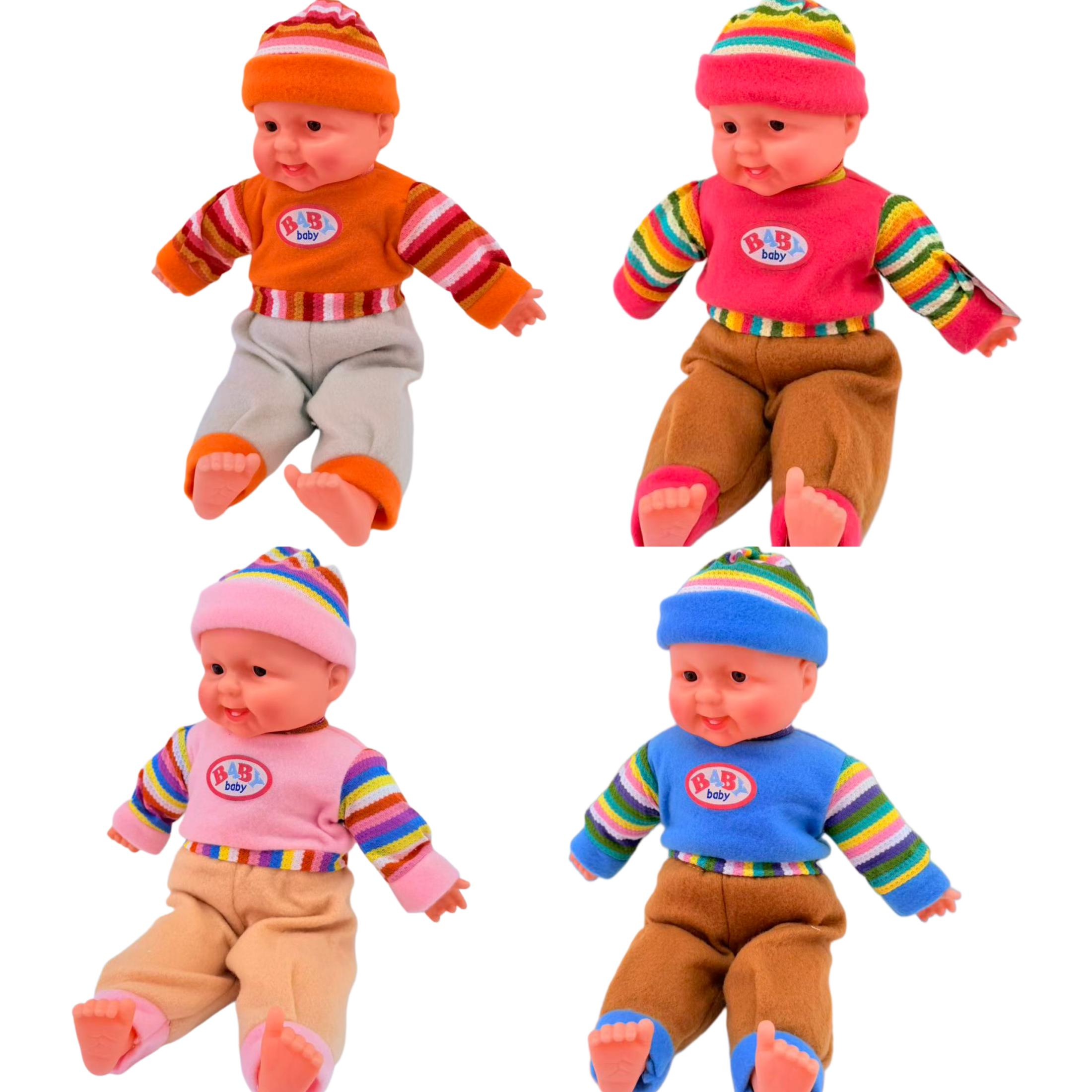 Мягкая игрушка «Смеющаяся кукла» оптом из Китая — фотография поставщика