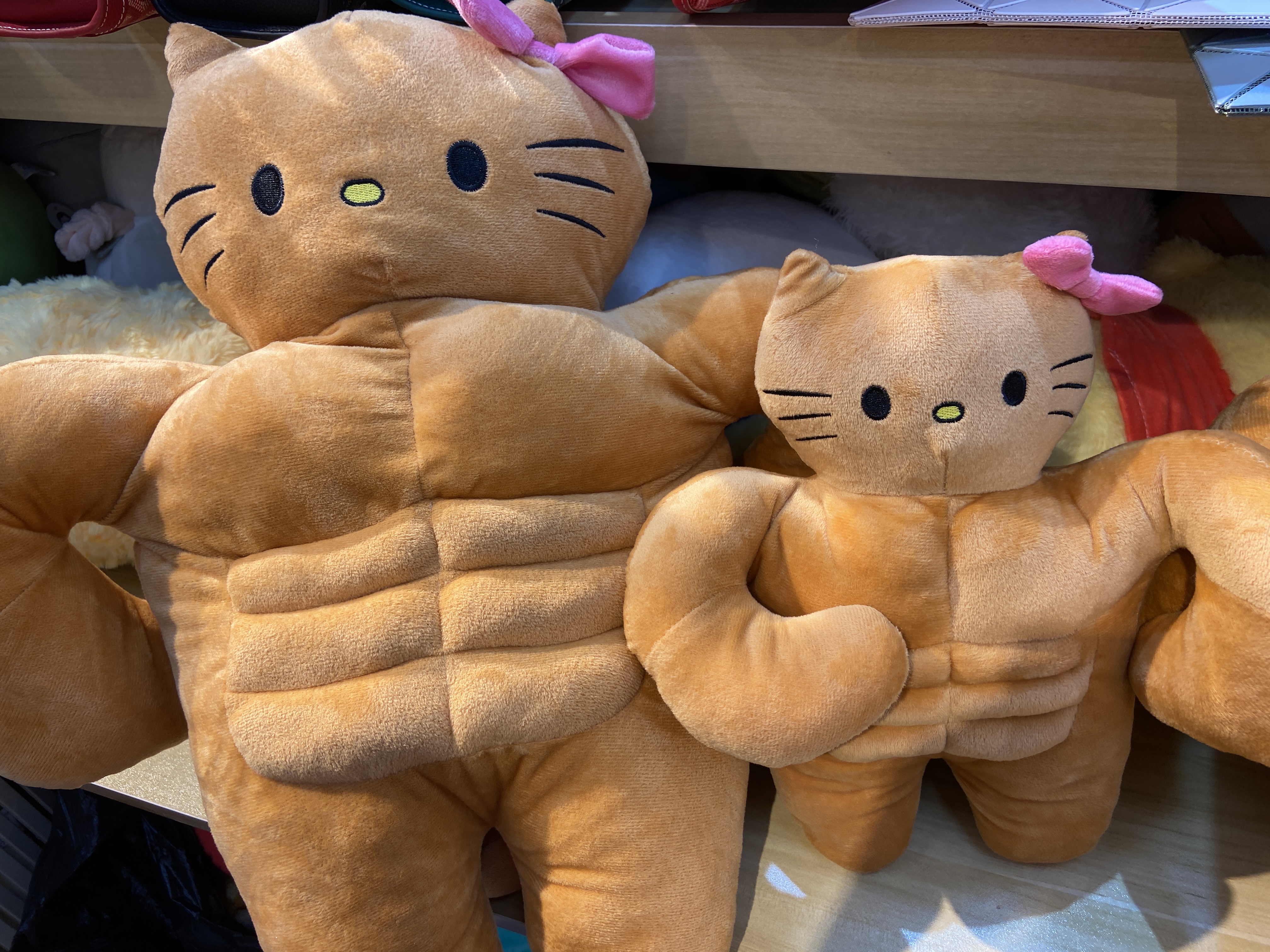 Подушка-игрушка Hello Kitty оптом из Китая — фотография поставщика