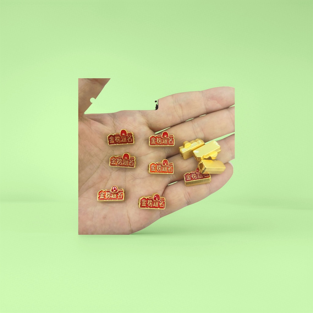 Украшение из золотистых бусин ручной работы оптом из Китая — фотография поставщика