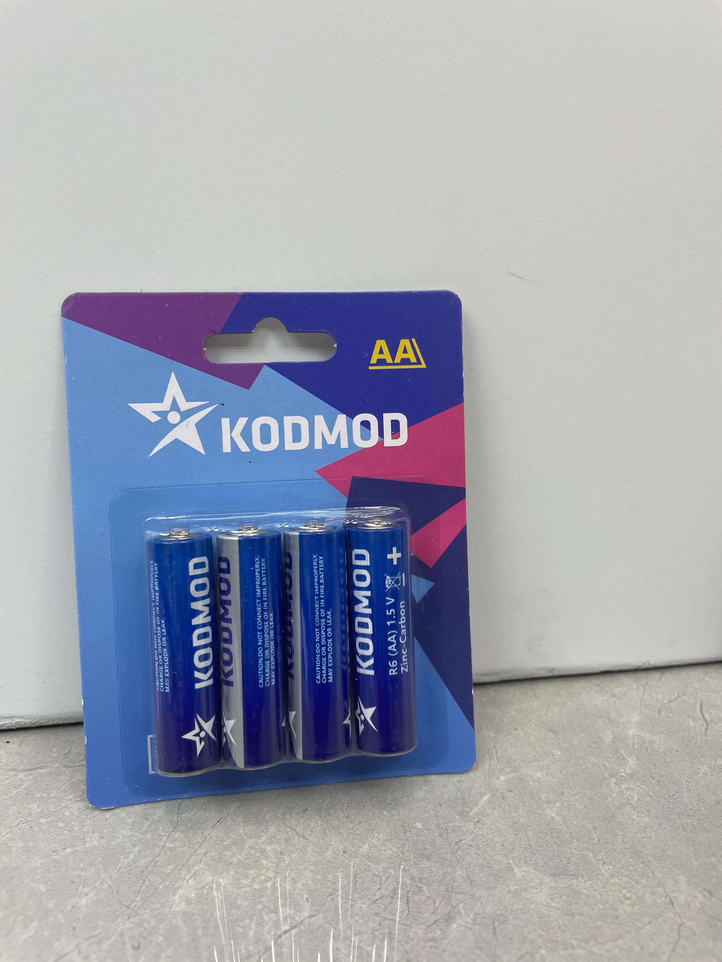 Батарейки KODMOD пальчиковые №5 оптом из Китая — фотография поставщика