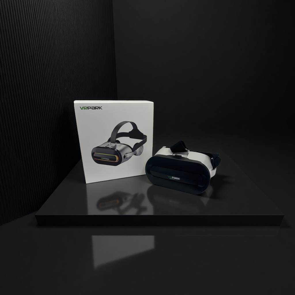 VR-очки белые с двумя экранами оптом из Китая — фотография поставщика