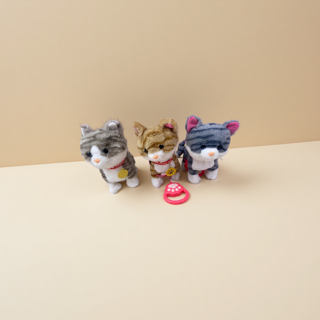 Игрушка мягкая «Кошка» плюшевая оптом из Китая — фотография поставщика
