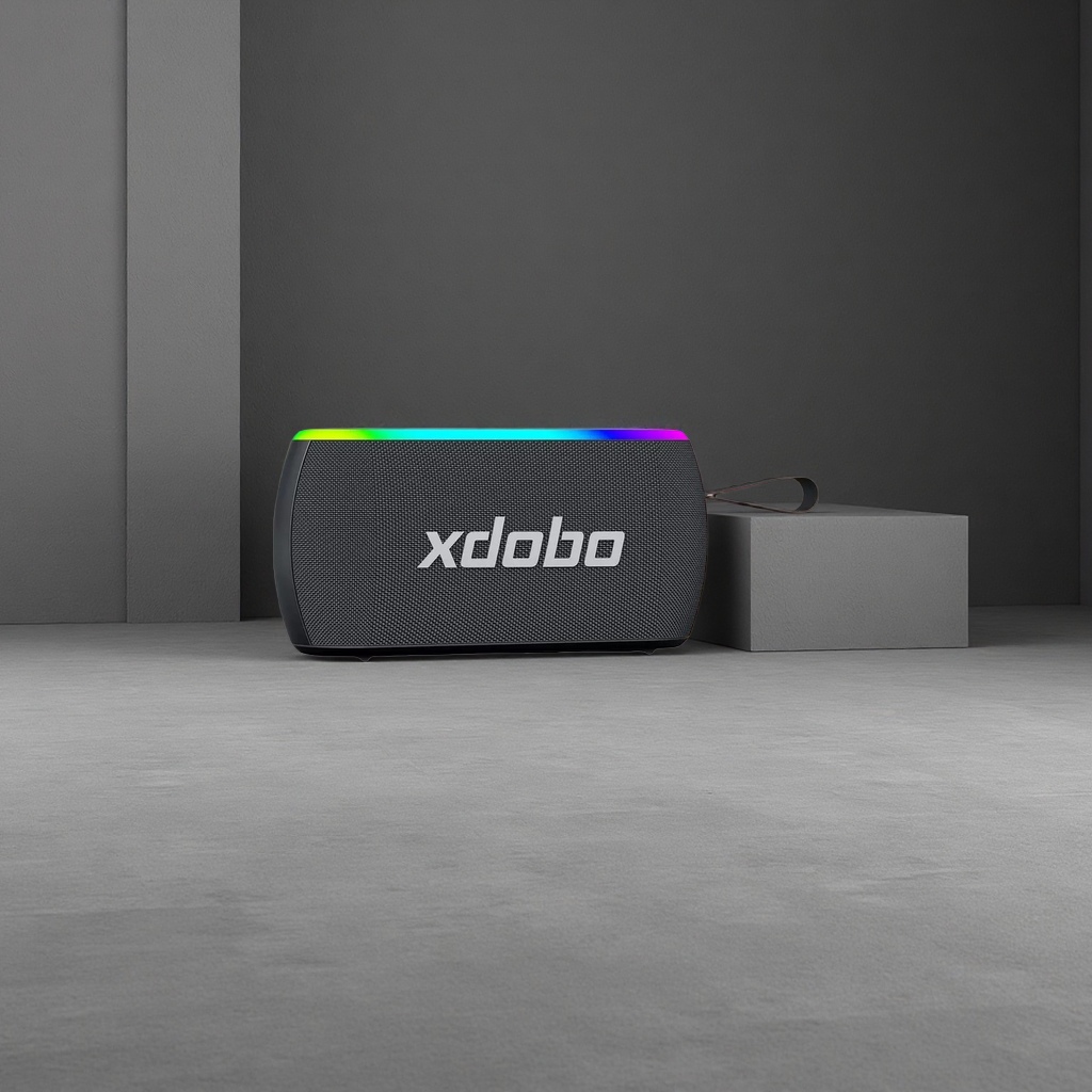 Портативная колонка xdobo с радужной подсветкой оптом из Китая — фотография поставщика