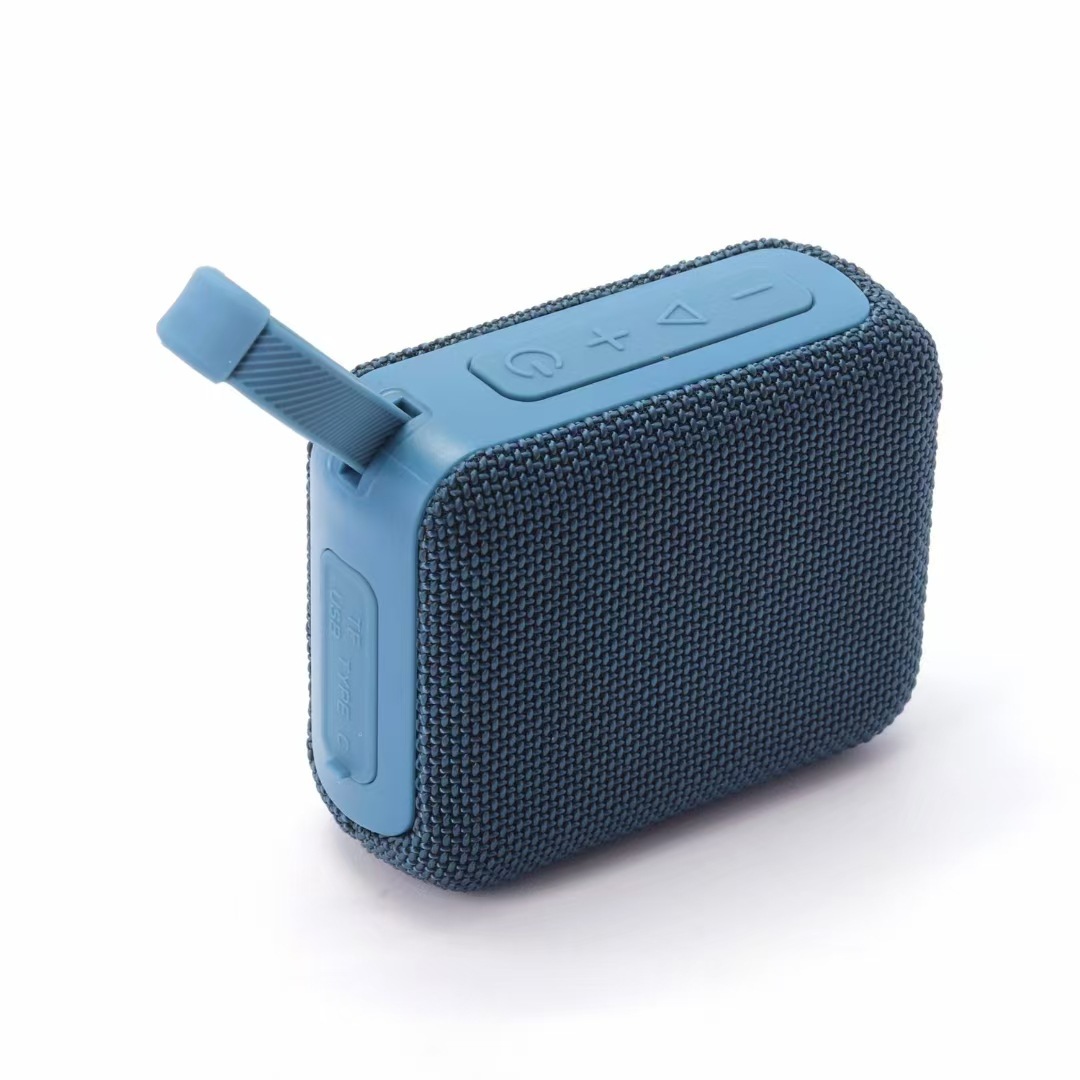 Bluetooth-колонка портативная, тёмно-синяя оптом из Китая — фотография поставщика