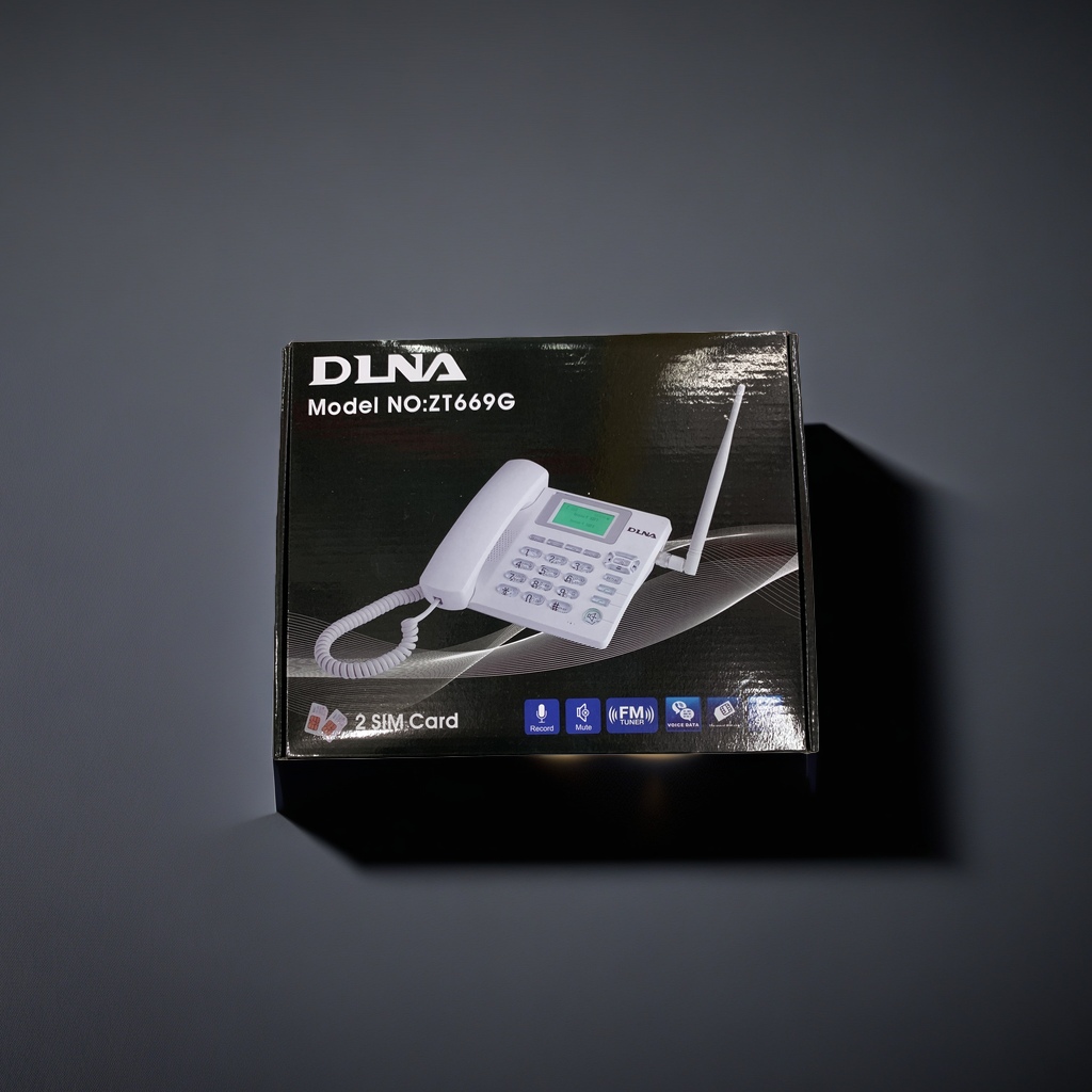 Телефон стационарный DLNA ZT669G на две SIM-карты оптом из Китая — фотография поставщика