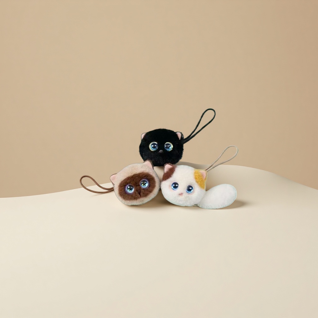 Мягкая игрушка-подвеска «Котёнок» оптом из Китая — фотография поставщика