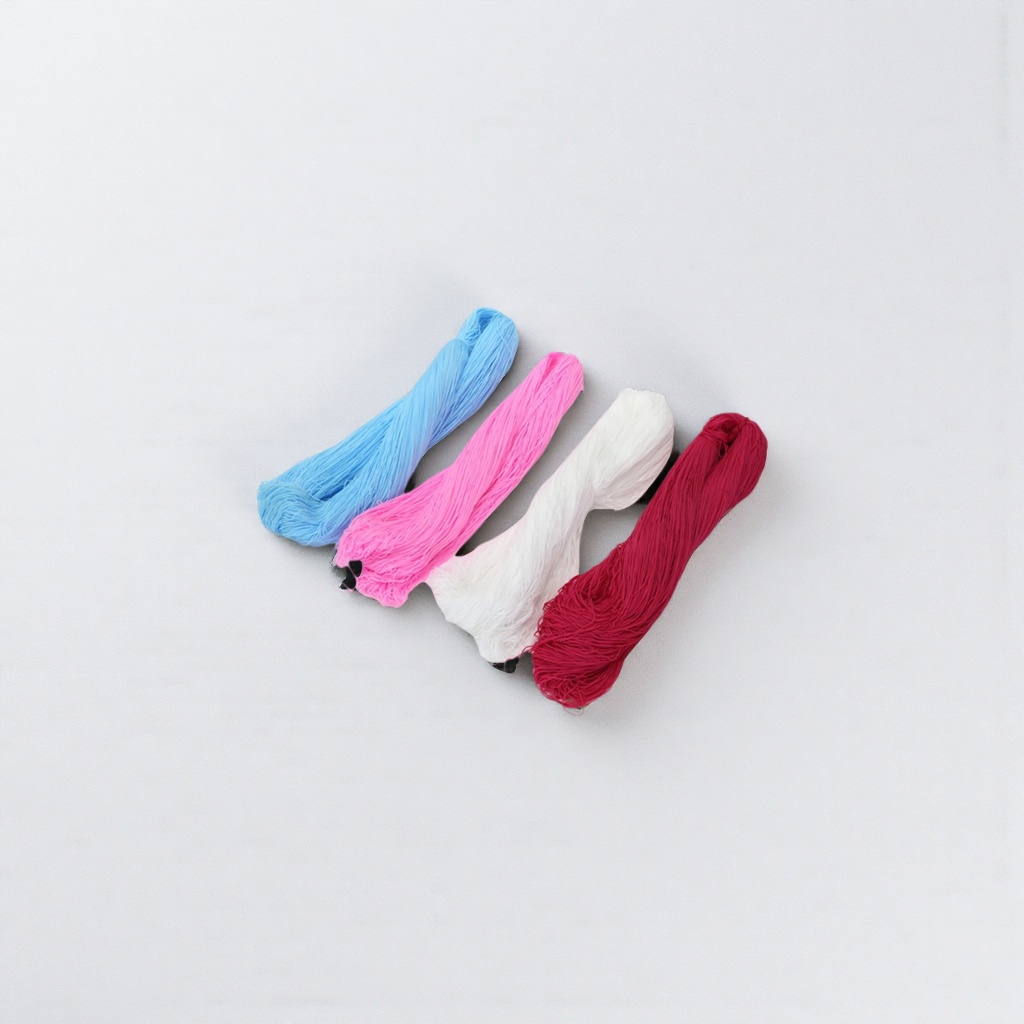 Пряжа хлопковая разноцветная в клубках оптом из Китая — фотография поставщика