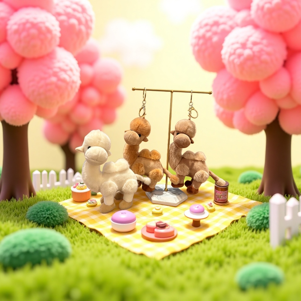 Игрушка мягкая верблюд 15 см оптом из Китая — фотография поставщика