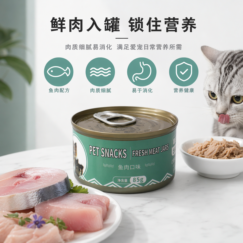 Консервы влажные, вкус томат-говядина, 380 г оптом из Китая — фотография поставщика
