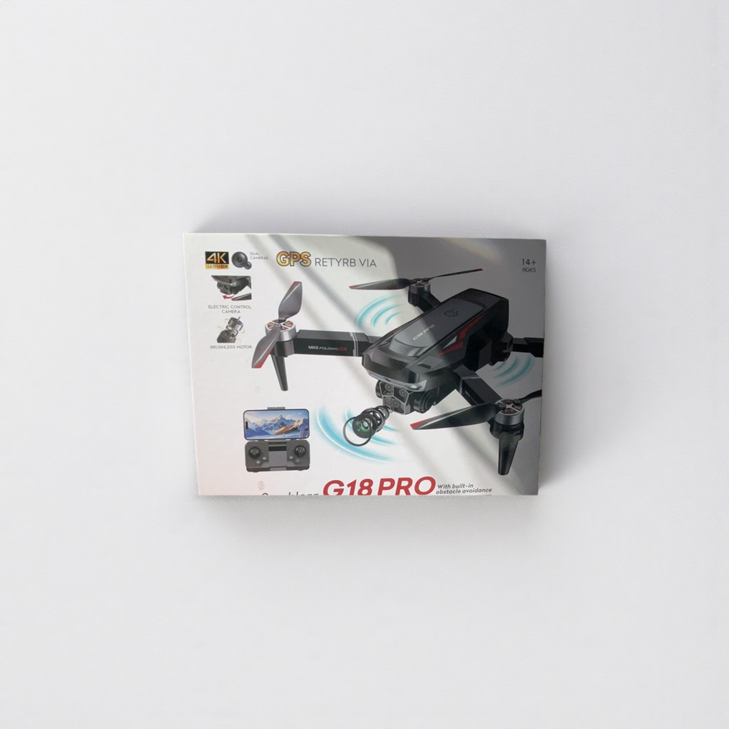 Квадрокоптер складной G18 PRO с двумя камерами оптом из Китая — фотография поставщика