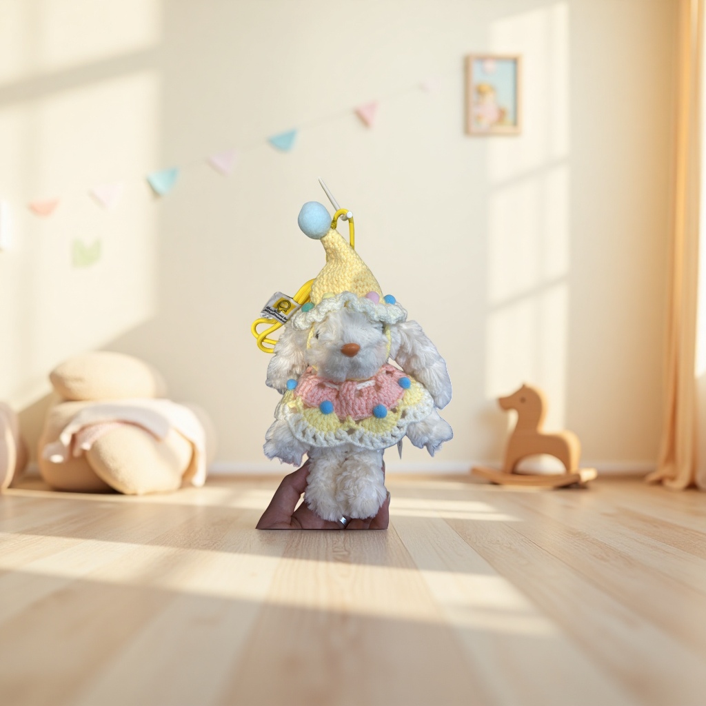 Игрушка мягкая белая подушка-обнимашка оптом из Китая — фотография поставщика