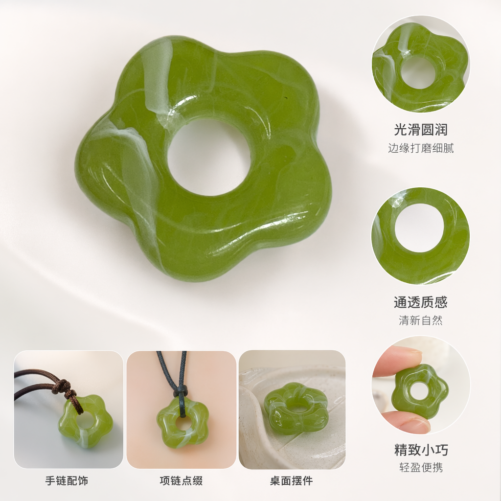 Кабошоны-мишки из смолы синие оптом из Китая — фотография поставщика