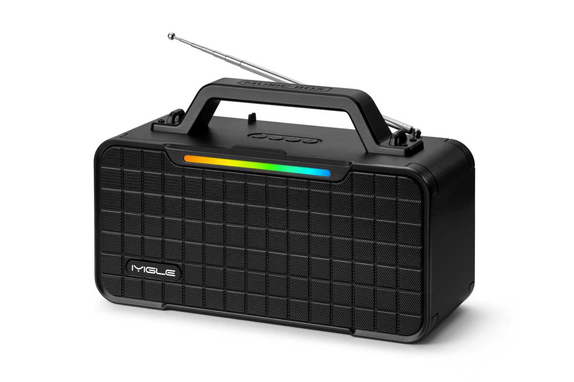Колонка Bluetooth с солнечной панелью и радио оптом из Китая — фотография поставщика