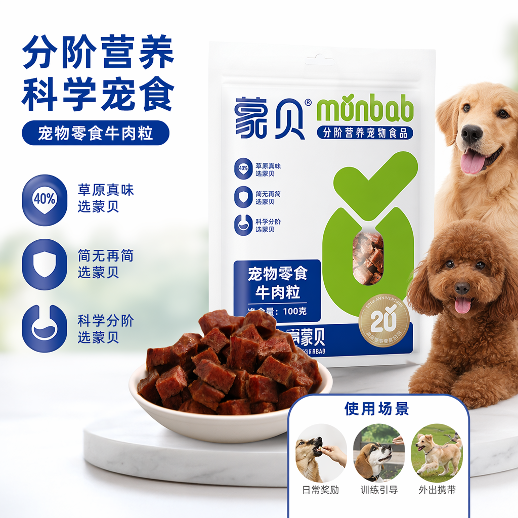 Гранулированный корм для животных с говядиной оптом из Китая — фотография поставщика