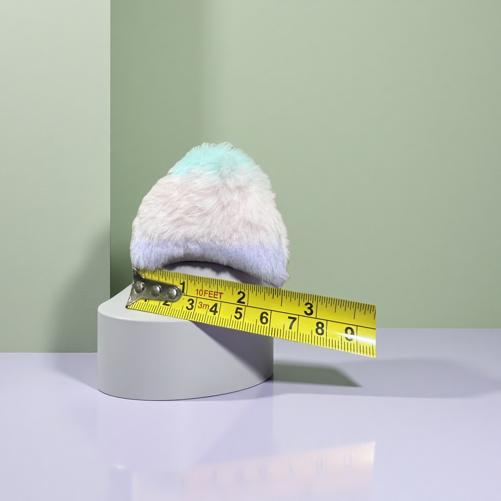 Помпоны плюшевые декоративные, ассорти цветов оптом из Китая — фотография поставщика