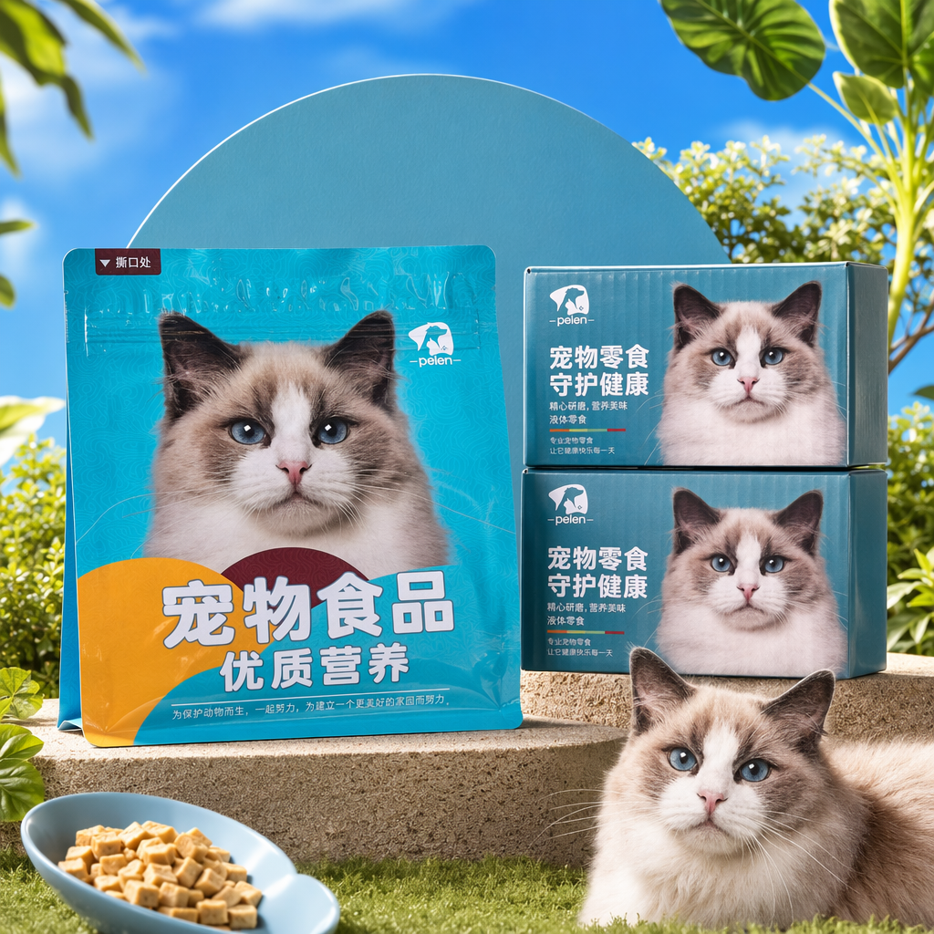 Упаковка для зоотоваров с кошкой оптом из Китая — фотография 3