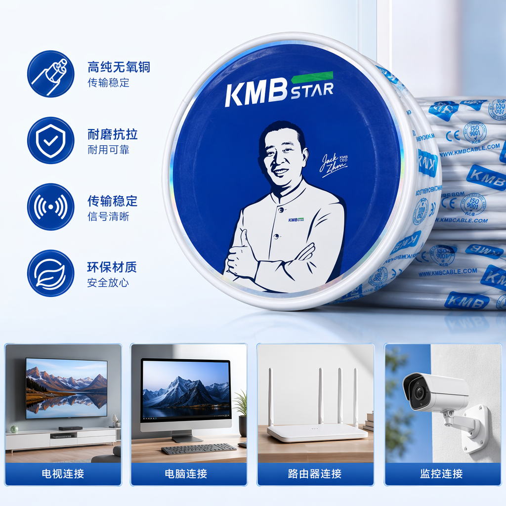 Кабель гибкий KMB STAR трёхжильный оптом из Китая — фотография поставщика