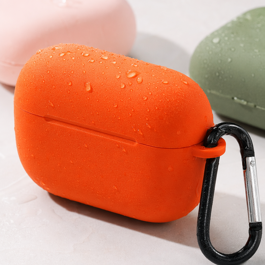 Чехол для наушников AirPods Pro3 с застёжкой оптом из Китая — фотография 4