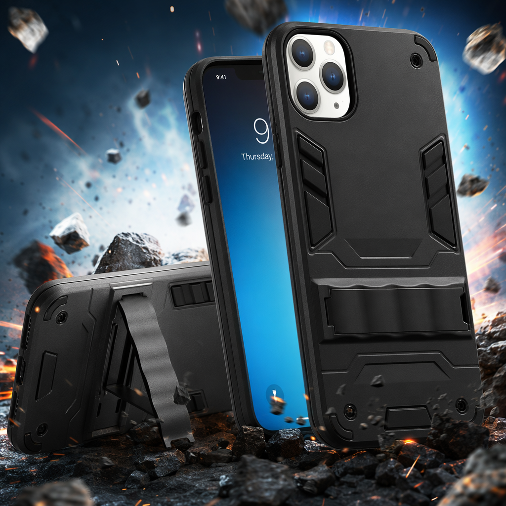 Чехол чёрный лёгкий для смартфона оптом из Китая — фотография 3