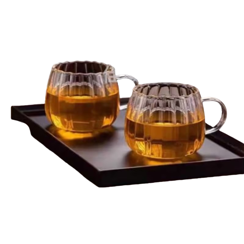 Чашка стеклянная с отделением для заварки оптом из Китая — фотография 5