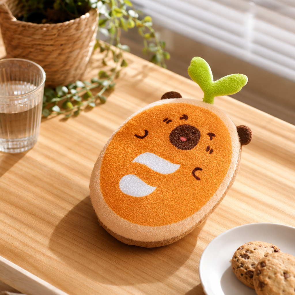 Игрушка мягкая морковка оранжевая мультяшная оптом из Китая — фотография 2
