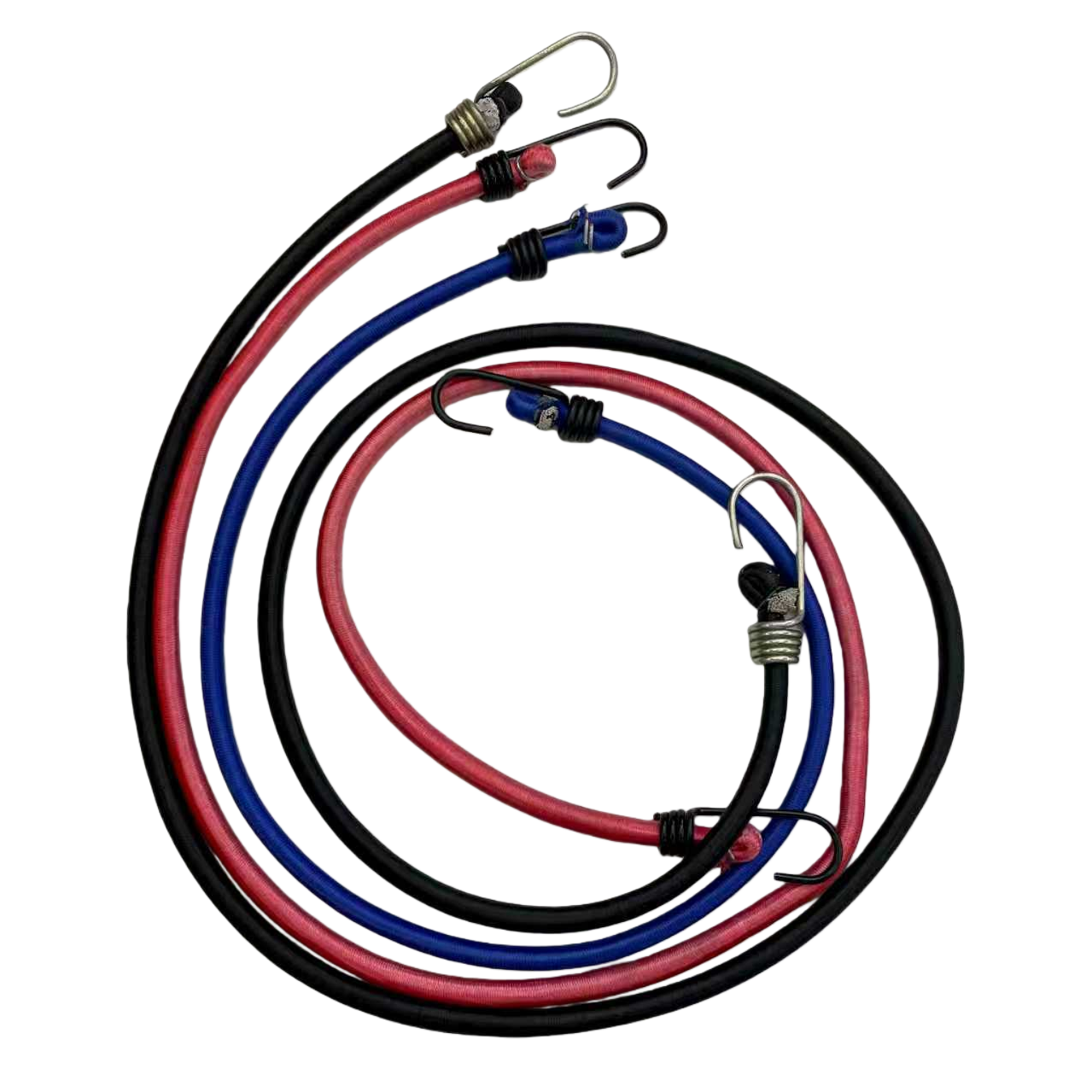 Стяжка эластичная с крючками и карабинами оптом из Китая — фотография 5