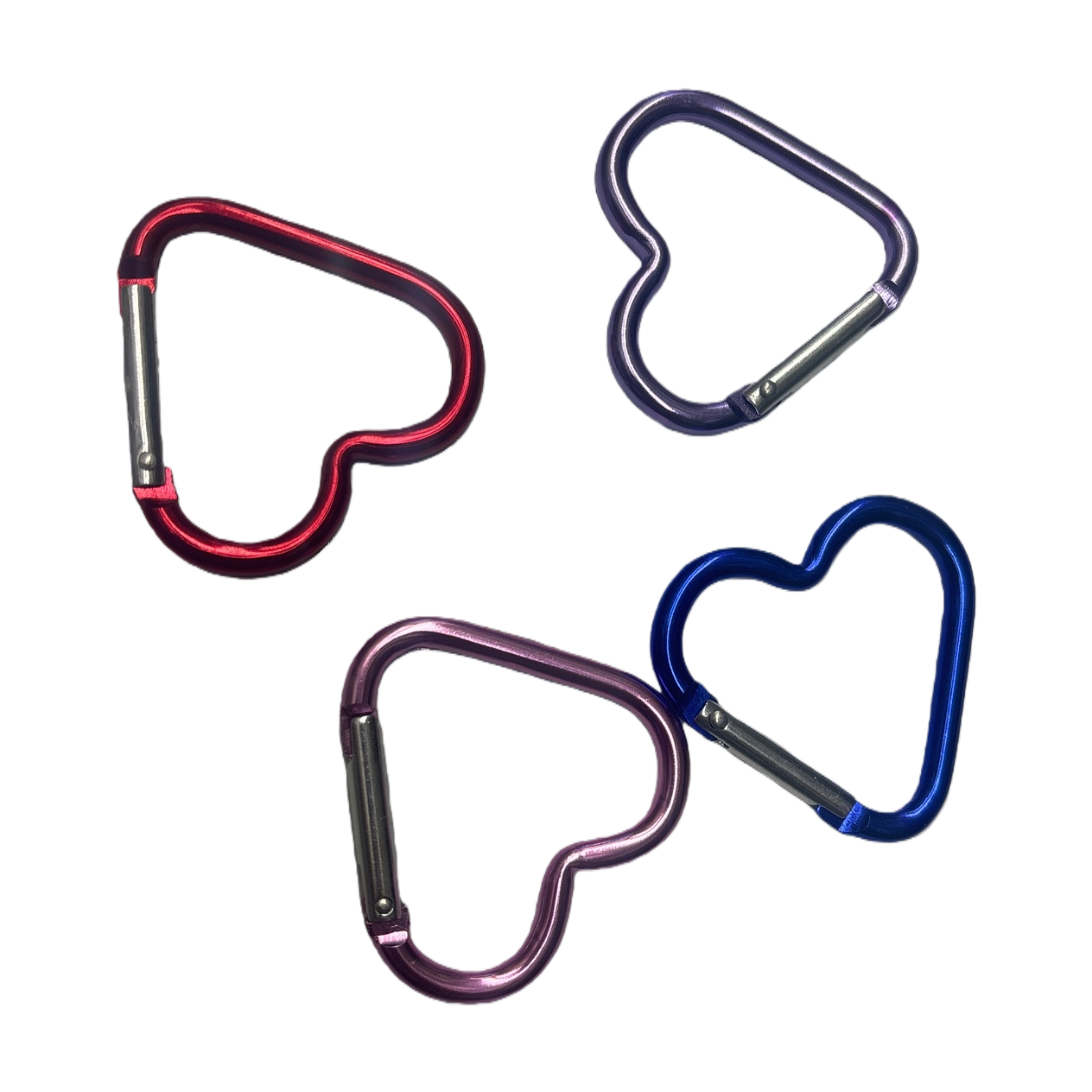 Карабин металлический в форме сердца оптом из Китая — фотография 5