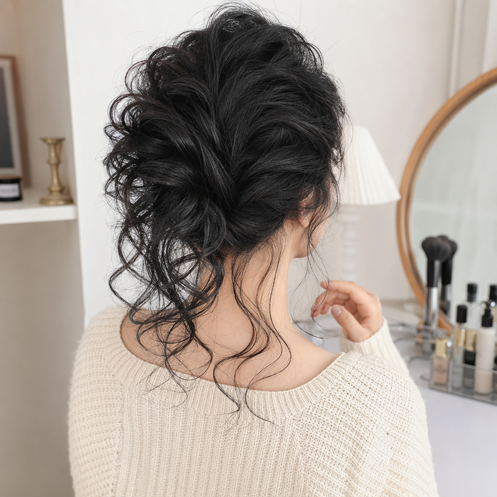 Заколки для кудрявых волос чёрные оптом из Китая — фотография 2