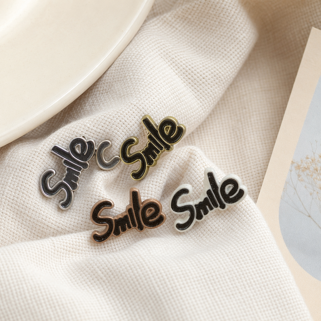 Надпись декоративная объёмная Smile оптом из Китая — фотография 2