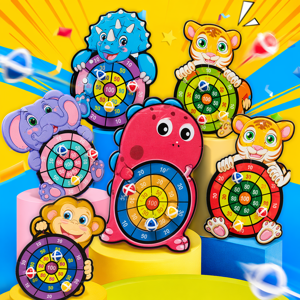 Мишени игровые с животными для детей оптом из Китая — фотография 3