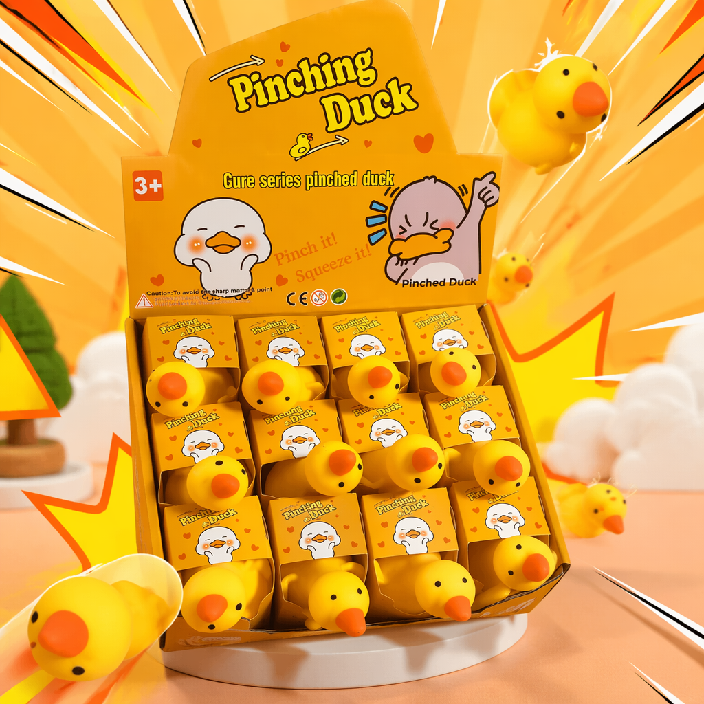 Игрушка для купания уточка жёлтая оптом из Китая — фотография 3