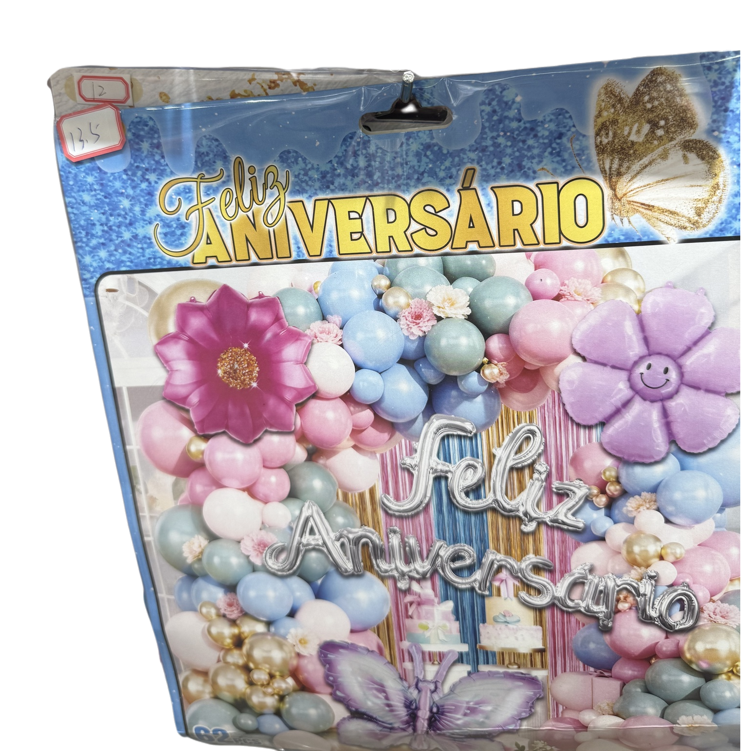 Набор шаров с надписью Feliz Aniversario оптом из Китая — фотография 5