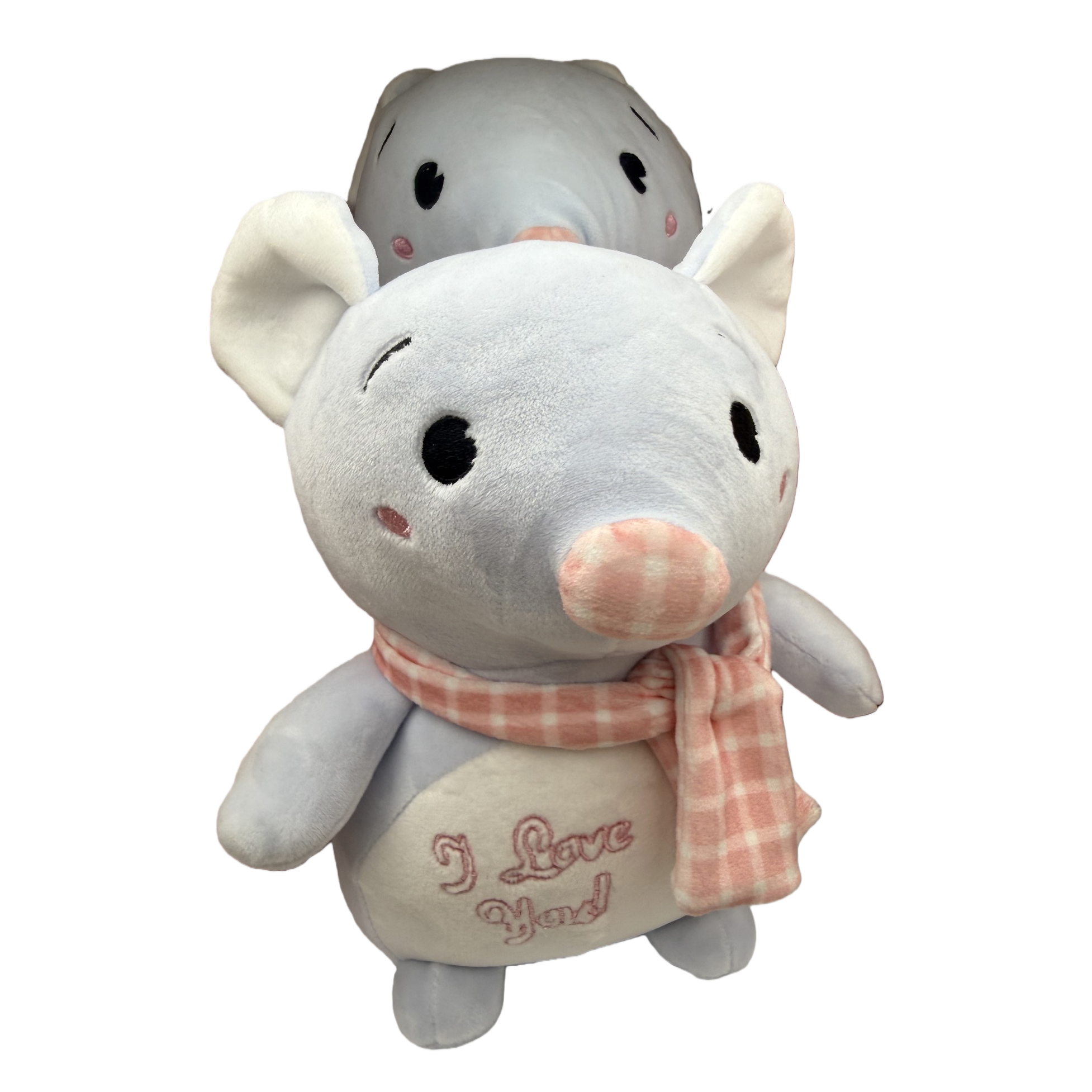 Игрушка мягкая с шарфом и надписью Love оптом из Китая — фотография 5