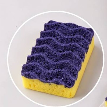 Губки для посуды двусторонние кухонные оптом из Китая — фотография 2