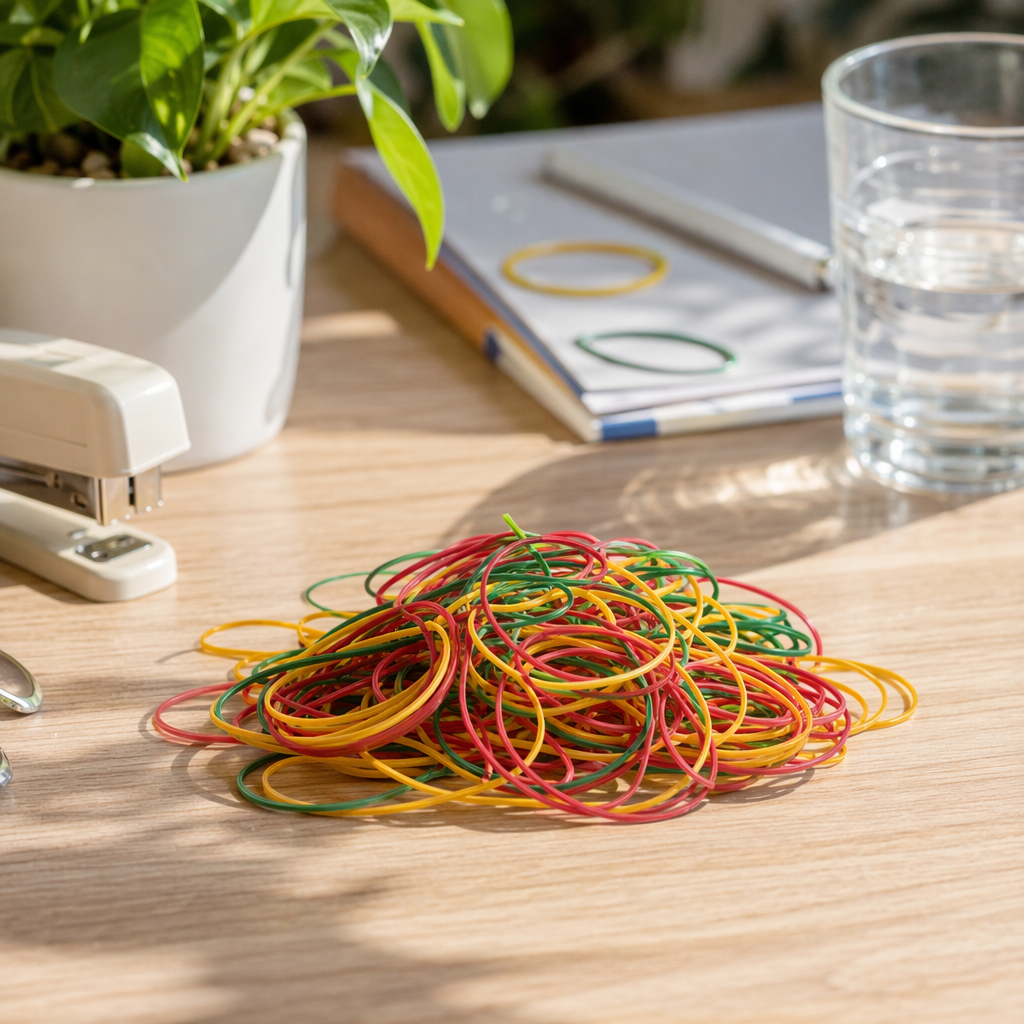 Резинки для волос цветные универсальные оптом из Китая — фотография 2