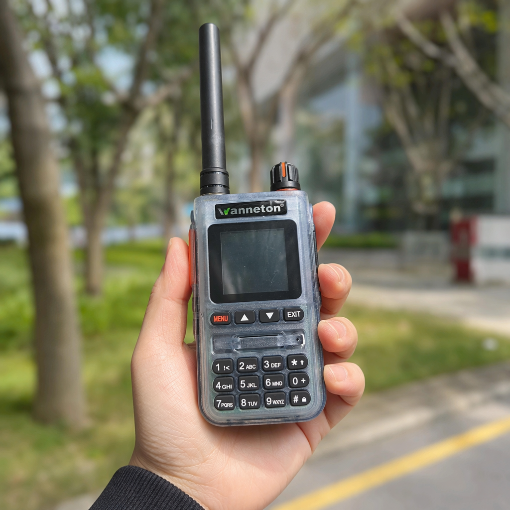 Рация в прозрачном корпусе UV-5F оптом из Китая — фотография 2