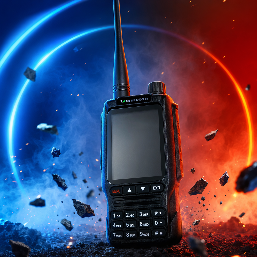 Рация в металлическом корпусе UV-6F оптом из Китая — фотография 3