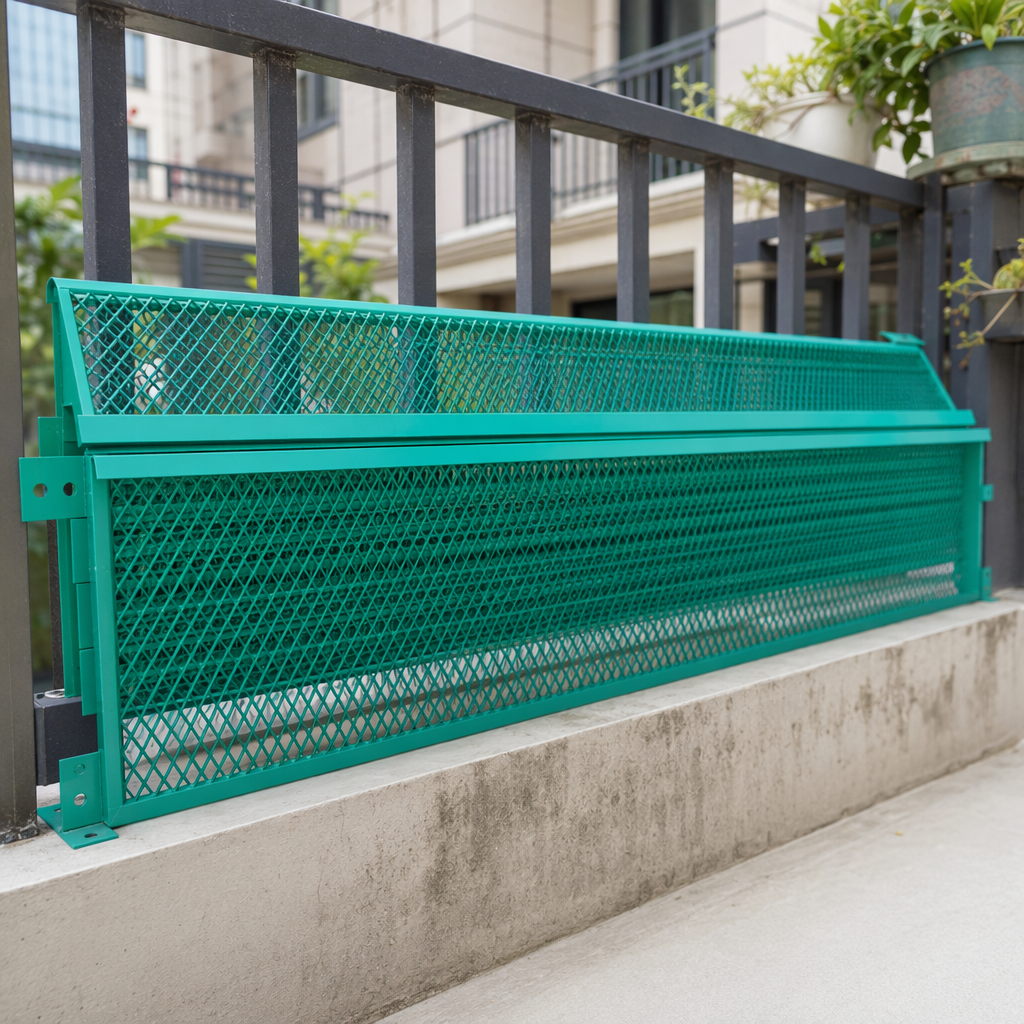 Панели ограждения оцинкованные с ромбической ячейкой оптом из Китая — фотография 2