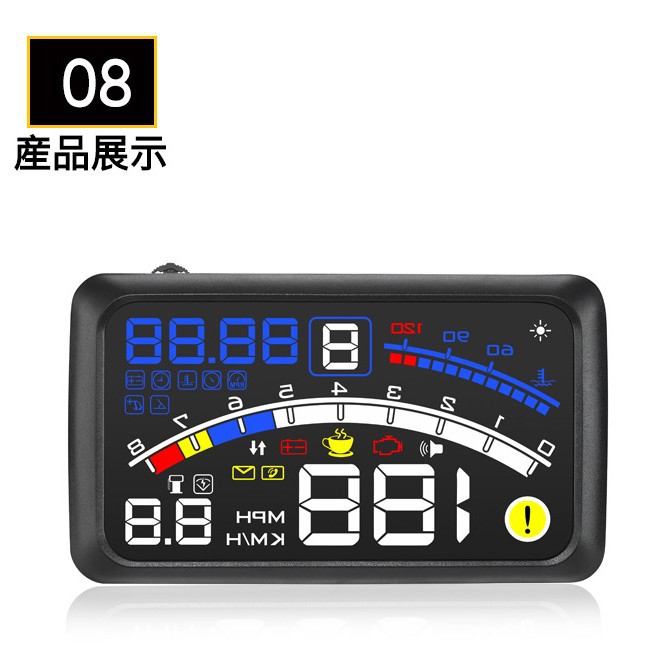 Проектор на лобовое стекло с подключением OBD2 оптом из Китая — фотография 2