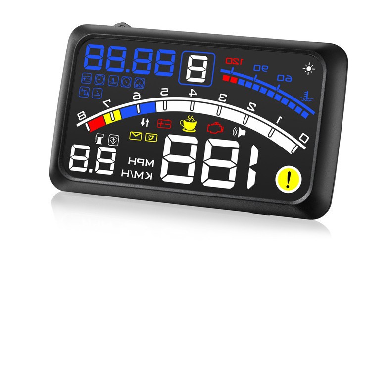 Проектор на лобовое стекло с подключением OBD2 оптом из Китая — фотография 4